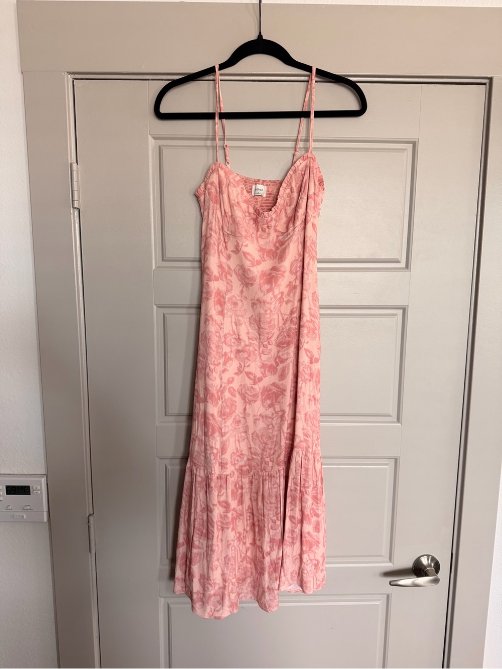 Wilfred (Aritzia) Blush Pink Floral Dress